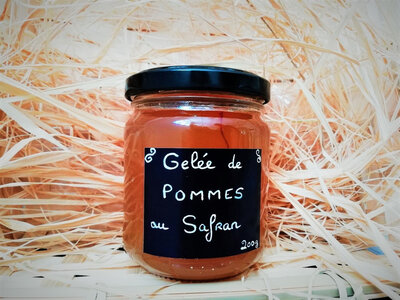 Gelée de pommes au safran