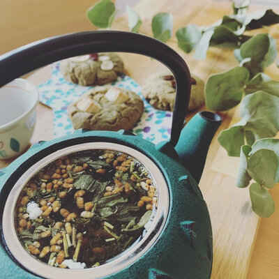 Thé vert genmaicha
