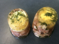 Aspic oeufs jambon