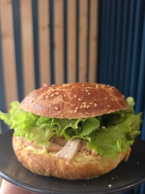 Bagel poulet