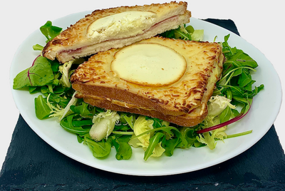 Croque monsieur chèvre