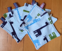 Lot grandes lingettes 14 cm