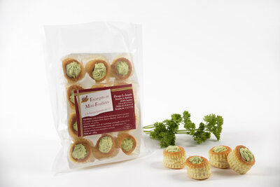Escargots en mini-feuilletés