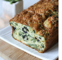 Cake ail des ours et olives