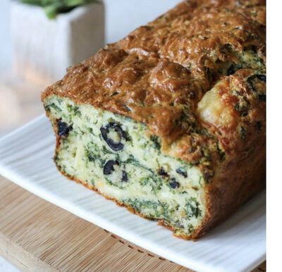Cake ail des ours et olives