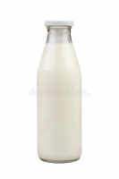 Lait frais entier bt en verre