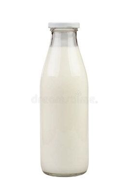 Lait frais entier bt en verre