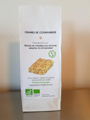 Prep barres de cereales aux abricots