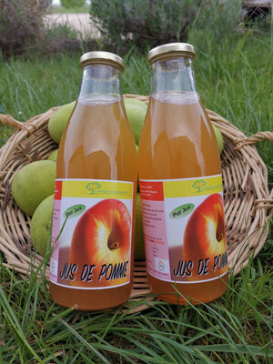 Lot de 2 jus de pommes