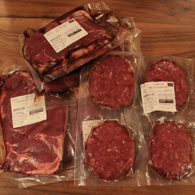 Colis de boeuf bio à griller 2kg