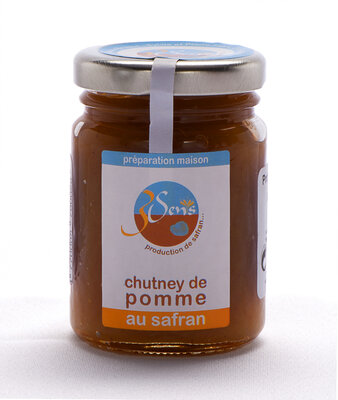 Chutney de pomme au safran