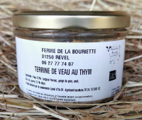 Terrine de veau au thym