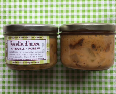 Terrine stérilisée poireau