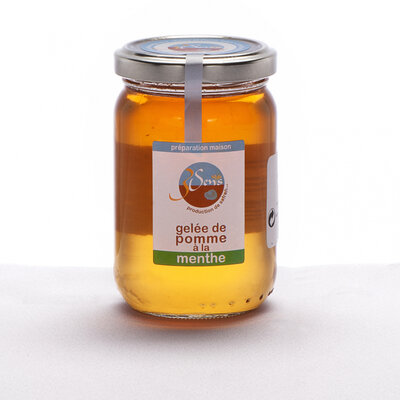 Gelée de pomme à la menthe