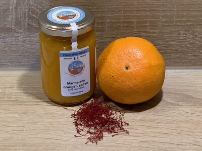 Marmelade d'orange au safran