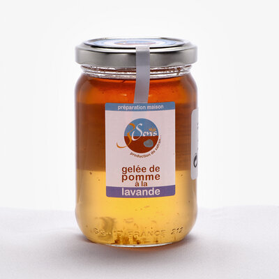 Gelée de pomme à la lavande