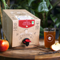 Jus de pomme vanille bourbon bio