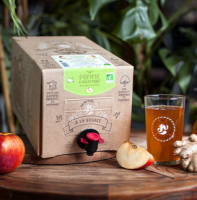 Jus de pomme gingembre bio
