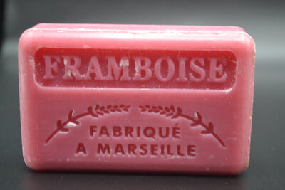 Savon de marseille framboise