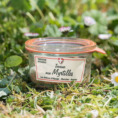Terrine artisanale myrtille sauvage