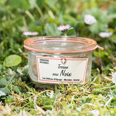 Terrine artisanale de noix