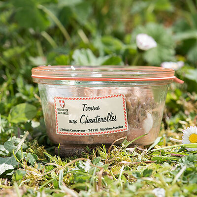Terrine artisanale chanterelles