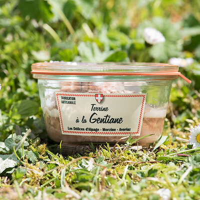 Terrine artisanale gentiane