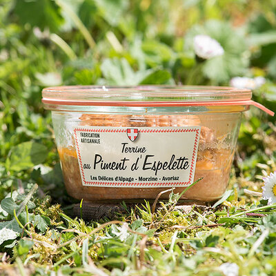 Terrine artisanale piment espelette
