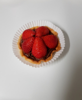 Tartelette  chocolat  fraise