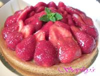 Tarte amandine fruits rouges