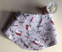 Bandana bavoir cigogne