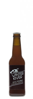 Winter kiver, bière ambrée bio, 7,
