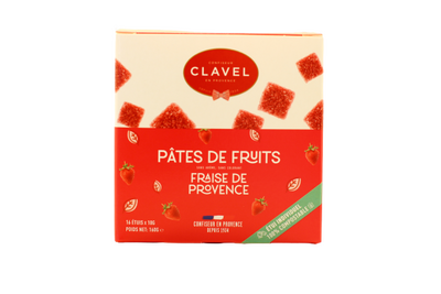 Pâte de fruits fraise de provence