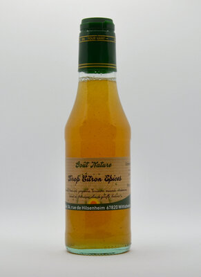 Sirop citron épices