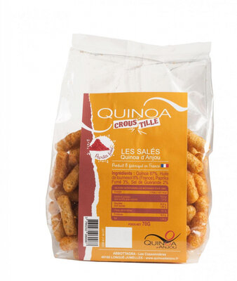 Quinoa croustille paprika fumé