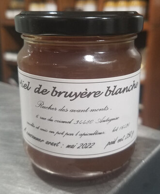 Miel de bruyère blanche