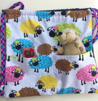 Sac à trésor mouton pour les ptits