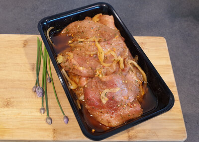 Escalope épicée
