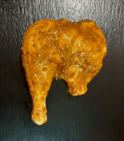 Cuisse de poulet marinée espelette