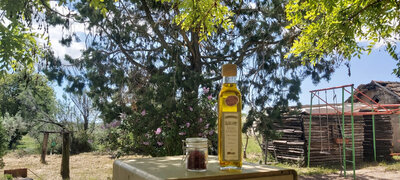 Huile olive v.ext safran 25 cl
