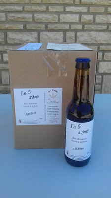 Carton de 12 bières ambrées