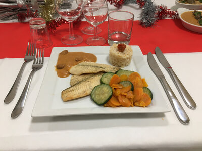 Filet de limande sauce normande