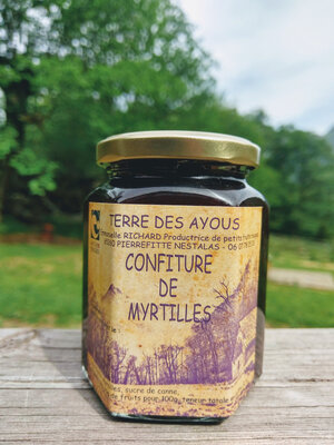 Confiture de myrtilles