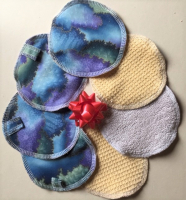 Set disques lavables nuages