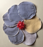 Lot disques lavables rayés