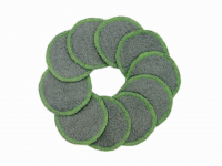 Lingettes rondes bambou gris perle