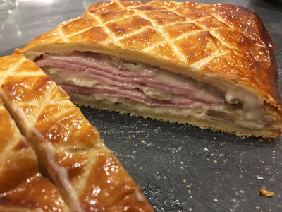 Feuilleté jambon 3 pers