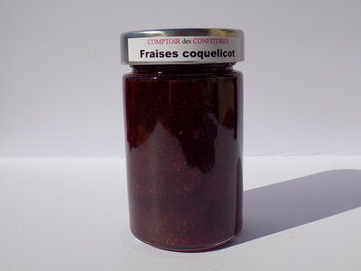 Fraises coquelicot
