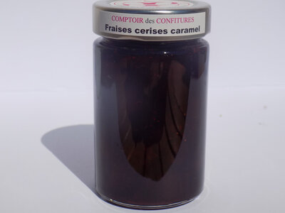 Fraises cerises caramel