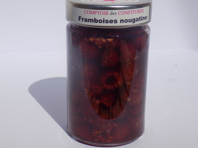 Framboises nougatine